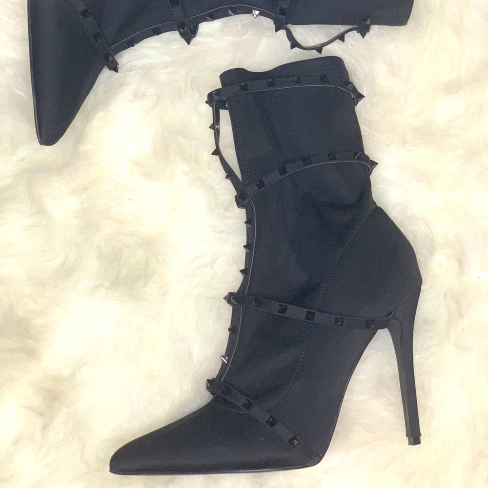 Spiked Booties